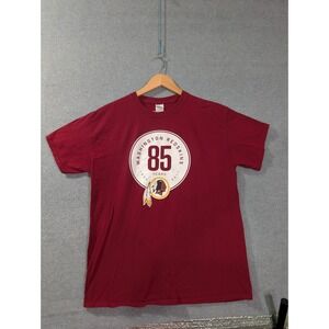 Washington Redskins 85 Years T Shirt Gildan Large Red NFL 2017